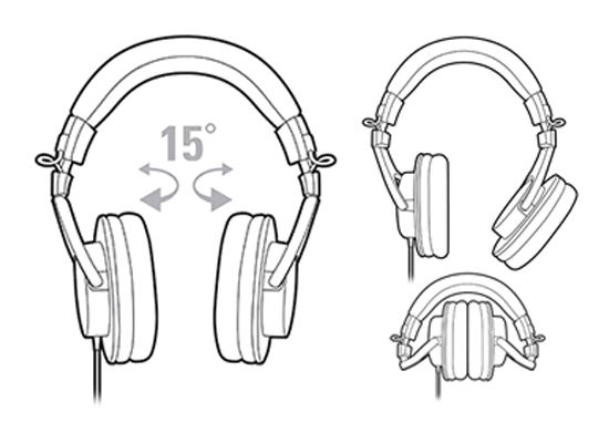 Audio-Technica ATH-M20X - cecha 2